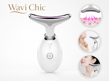 Masajeador Facial Wavi chic Rejuvenecedor  "El Secreto de Belleza de las Celebridades - ¡Para Ti!"